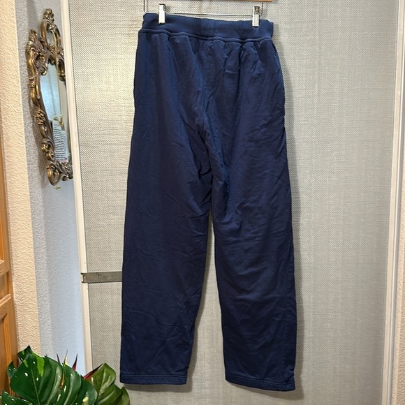 DudeRobe Blue Terry cloth lined lounge  pants Size S/M ** very warm - Picture 4 of 9